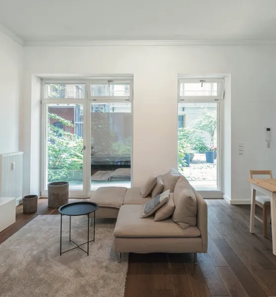 Modernes Wohnen in den Grussank Höfen II - Studio Apartment mit Terrasse — photo 1